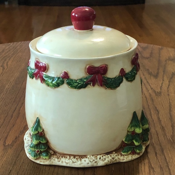 Jingles &Joy Cookie Jar Gingerbread house vintage GUC - Picture 4 of 10